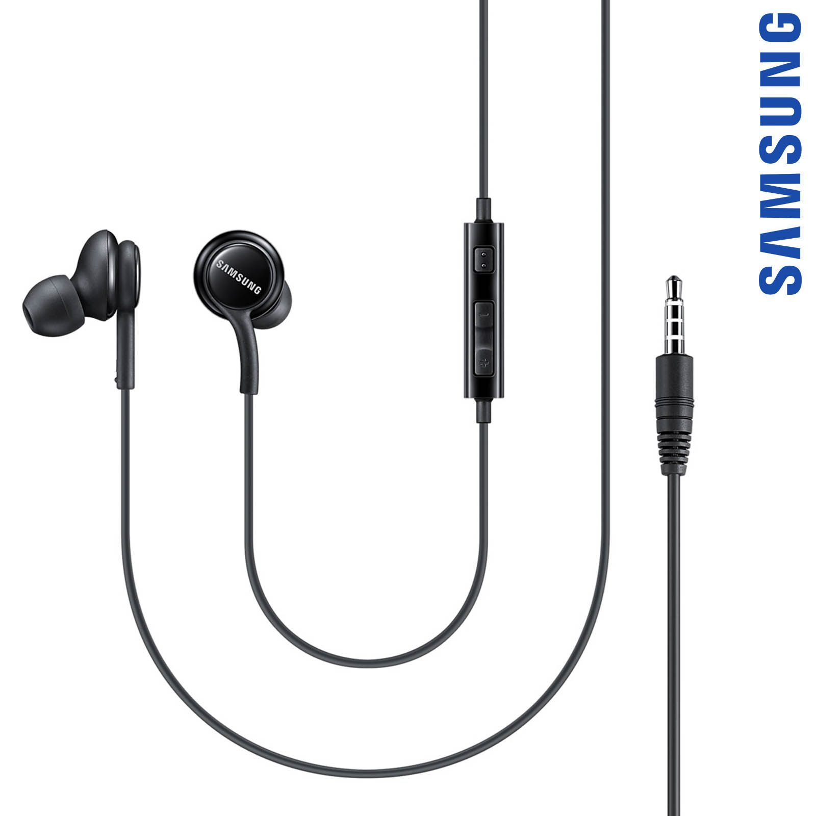 Ecouteurs SAMSUNG Jack 3.5 Intra-auriculaire EOIG955 Noir